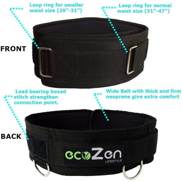 Booty Legs Resistant Bands With Adjustable Belt 3 Adaptable Levels Of Resistance - Picture 5 of 12
